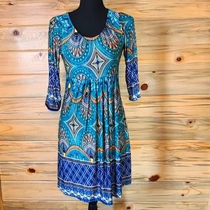 Reborn Ladies Paisley Dress,  Small